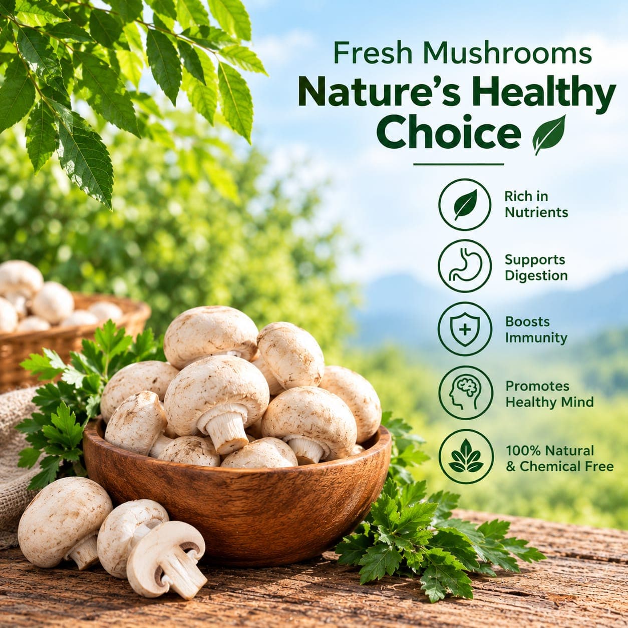 Fresh Mushrooms