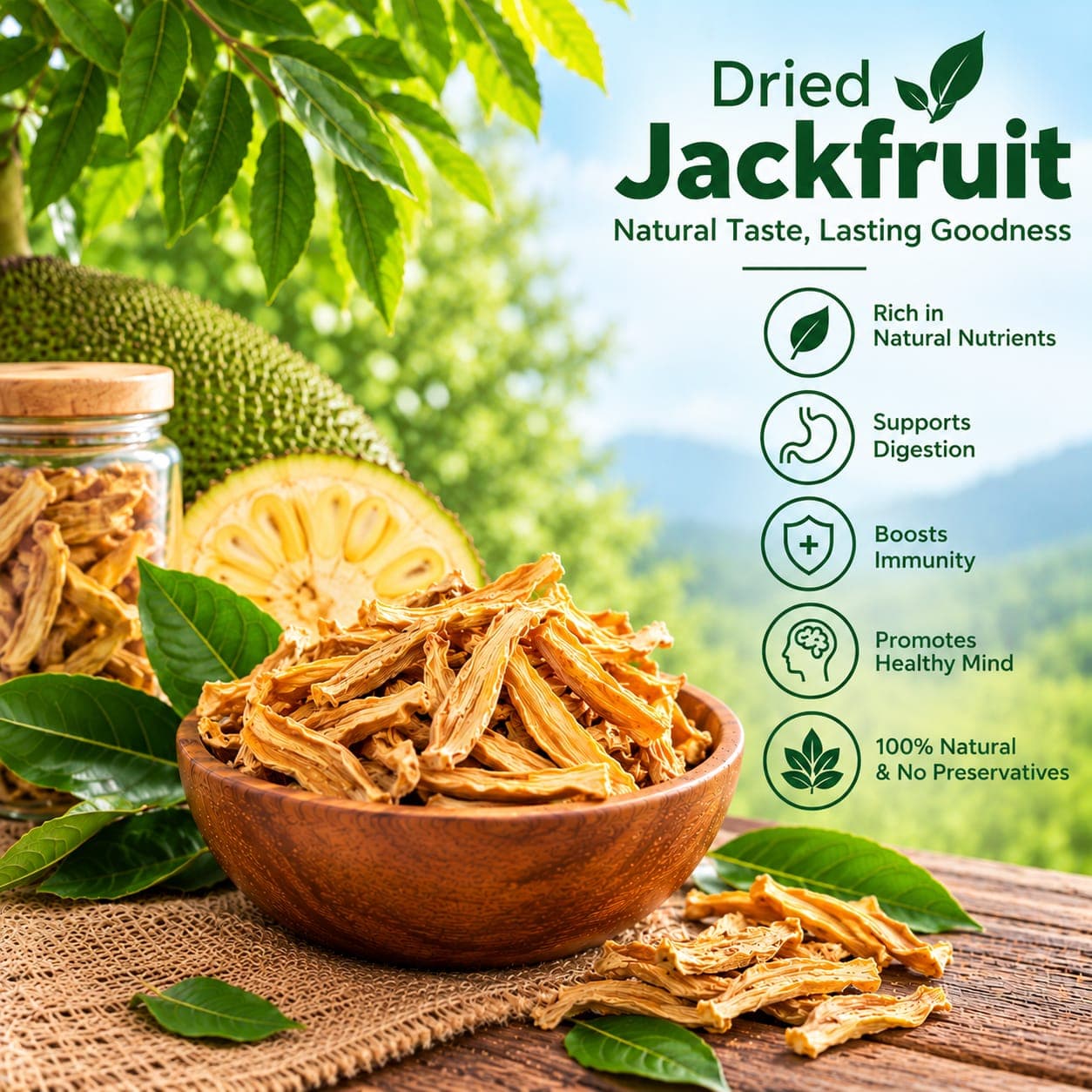 Dried Jackfruit