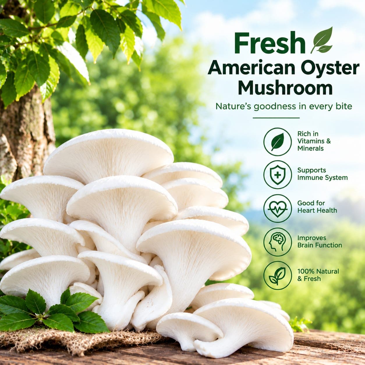 American Oyster Mushroom